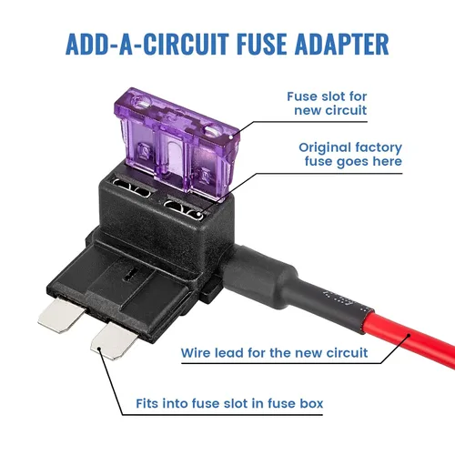 Miniatura 8 de EWAY Kit de cableado rígido para detector de radar, enchufe RJ11, kit de cableado directo de cable para detectores de radar, cable de alimentación