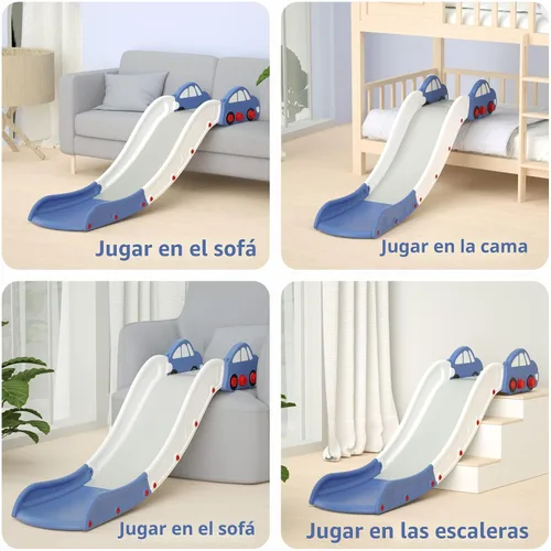 Miniatura 5 de Diapositiva de sofá para escaleras, cama, niños, extendida, ampliada, para niños, juguete de plástico para interiores, fácil de montar, tienda