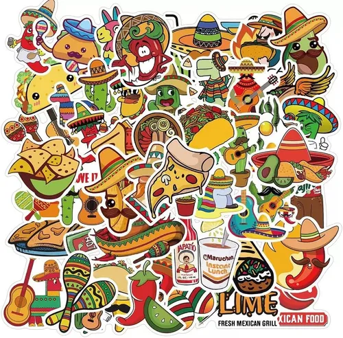 Miniatura 9 de Calcomanías de galletas 50 calcomanías de vinilo impermeables para botellas de agua, laptop, automóvil, equipaje, computadora, teléfono celular
