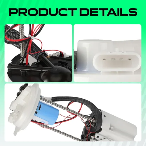 Miniatura 10 de Conjunto de bomba de combustible para Chevrolet Express GMC Savana 1500 2500 3500 2010-2016 (sin puerta trasera con bisagras lateral izquierda)