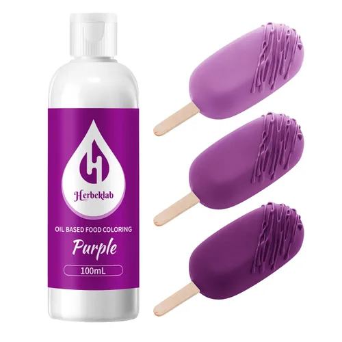 Miniatura 16 de Colorante alimentario a base de aceite de oliva para chocolate, 3.4 fl oz, aceite concentrado profesional, colorante alimentario para derretir