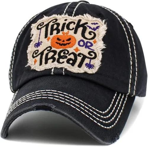 Miniatura 2 de Gorra de béisbol para mujer, diseño de bruja mala, estilo vintage, desgastada