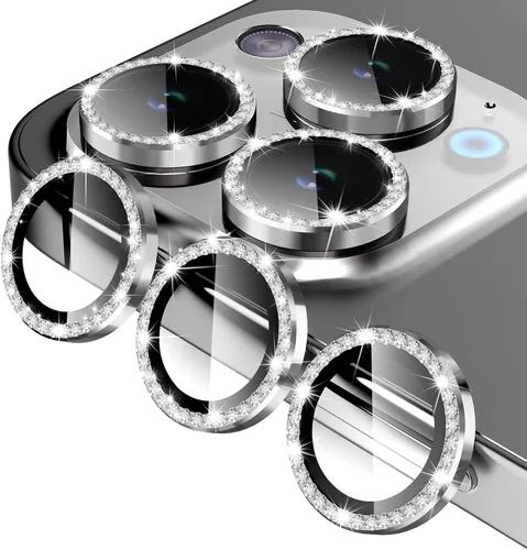 Miniatura 18 de Jeluse Protector de lente de cámara para iPhone 17 Pro Max/17 Pro/16 Pro Max/16 Pro/15 Pro Max/15 Pro/14 Pro Max/14 Pro, kit de alineación