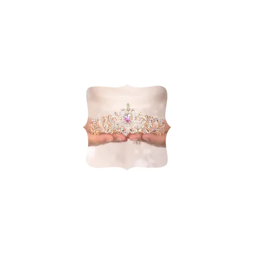 Miniatura 9 de JWICOS Corona de tiara de cristal para mujeres y niñas, elegante corona de princesa con peines, tiaras para mujeres, nupciales, bodas, bailes