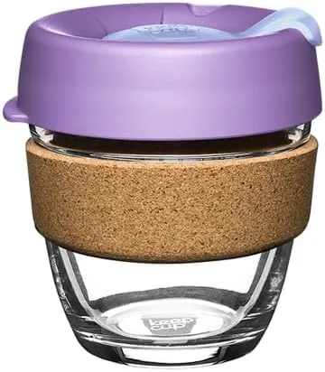 Miniatura 14 de Taza KeepCup Brew, de vidrio templado y corcho, Vidrio templado, Prensa