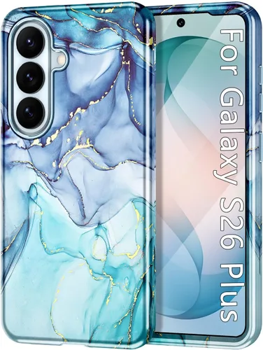 Miniatura 88 de Btscase para Samsung Galaxy S25, [Probado contra caídas de grado militar] Funda protectora de diseño de patrón de mármol, resistente, delgada