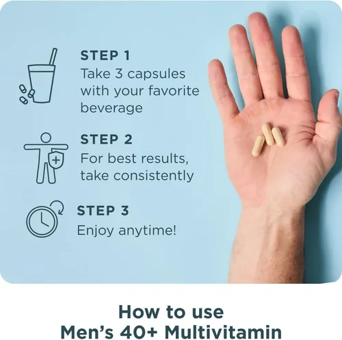 Miniatura 7 de Ancient Nutrition, Multivitamínico para hombre 40 Plus 3 días, 90