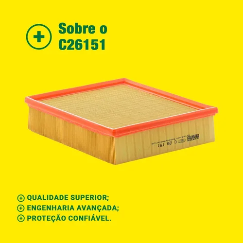 Miniatura 3 de Mann Filter C 26 151 Filtro de aire