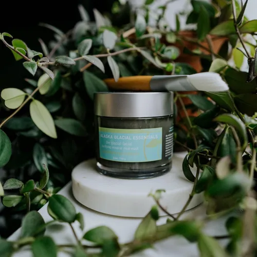 Miniatura 6 de Alaska - Cepillo de aplicación de máscara de barro glacial con acabado de madera natural, máscara facial de cerdas suaves y cepillo aplicador