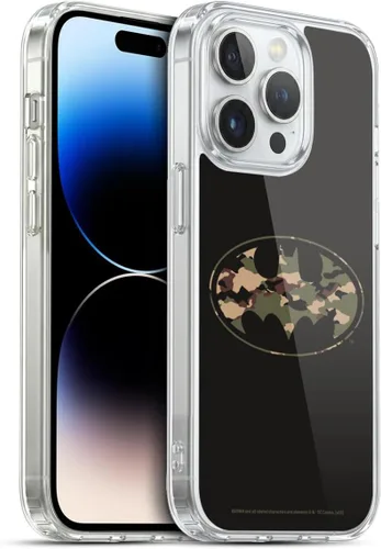Miniatura 326 de Head Case Designs Funda de gel con licencia oficial de Batman DC Comics Bat Signal Logos [protección de grado militar] compatible con Apple iPhone 7