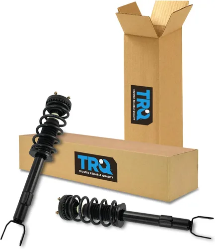 Miniatura 50 de TRQ Conjunto de Amortiguador y Resorte Delantero Cargado con Resorte Helicoidal Pre-ensamblado Compatible con Jeep Cherokee Limited AWD 14-22 Sin