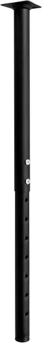 Jahof Patas de mesa ajustables de 22-36 pulgadas (21.7-35.4 in), Ø42/1.496 in (1, negro)