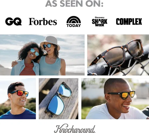 Miniatura 15 de Knockaround Mai Tais - Gafas de sol polarizadas para mujeres y hombres, lentes resistentes a los impactos y protección completa UV400
