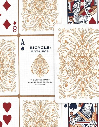 Miniatura 5 de Bicycle Botanica - Cartas de juego premium, 1 mazo
