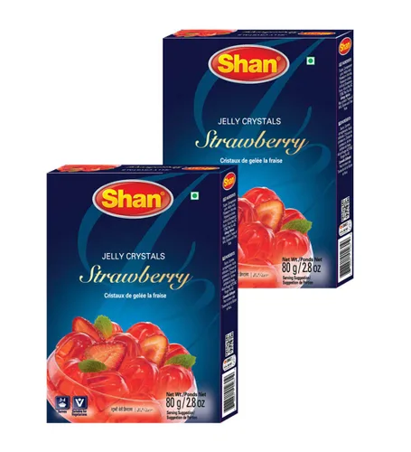 Miniatura 106 de Shan Polvo de crema de mango, 7.05 oz, postre esencial para cualquier ocasión, apto para vegetarianos, bolsa hermética en una caja (paquete de 3)