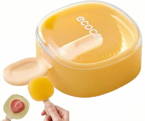 Miniatura 12 de Juego de moldes para paletas con palillos, 1 a 2 piezas, moldes de silicona para hacer helados, moldes para helados, accesorios de cocina, fácil