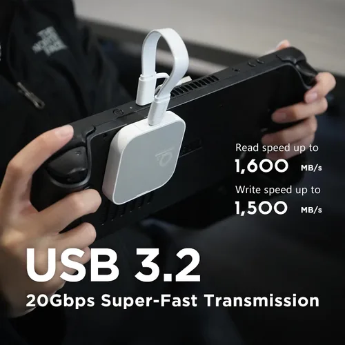 Miniatura 4 de DATO SSD externo magnético de 1 TB, unidad externa de estado sólido SSD portátil USB 3.2 Gen 2x2, hasta 1600/1500 MB/s, grabación HDR 4K ProRes tipo