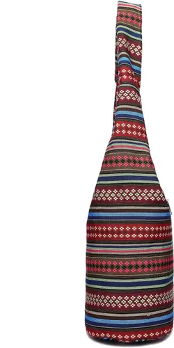 Miniatura 119 de Bolsa de hombro para mujer, de lona en estilo hippie/bohemio para llevar cruzada al hombro, disponible en diferentes colores y estampados