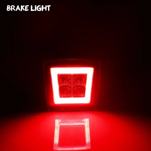 Miniatura 4 de Kit de luz de freno antiniebla trasera LED con lente roja para Nissan 370Z 2009 en adelante, 13-17 Juke Nismo