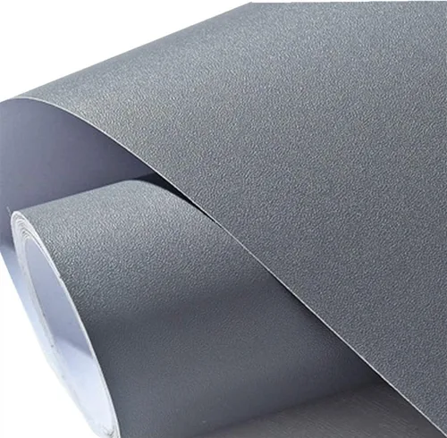 Miniatura 8 de REDODECO Papel adhesivo de vinilo con textura mate de color sólido, papel adhesivo para gabinetes, estantes, 15.8 x 79 pulgadas (negro)