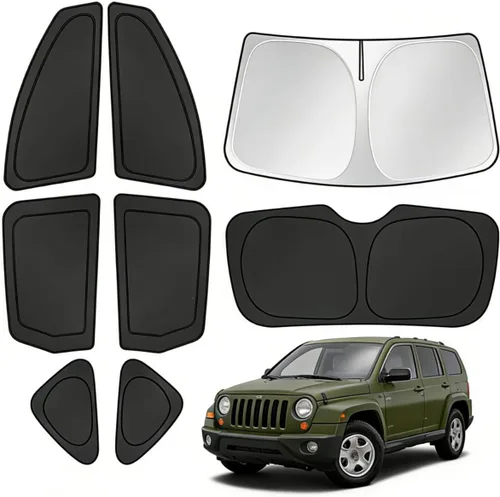 Miniatura 57 de T TGBROS Parasol para parabrisas para Honda Civic 2022-2025 2026, parasol grueso con bloqueo UV y opaca, para privacidad, plegables, 8 accesorios