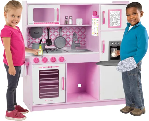 Miniatura 9 de Cocina de chef Melissa & Doug, Cocina, Rosado
