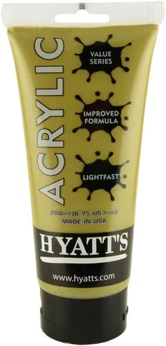 Miniatura 107 de Hyatt's Alizarine - Pintura acrílica carmesí Tubo de pintura acrílica de 2.5 fl oz de grado artístico Secado rápido y pintura no tóxica