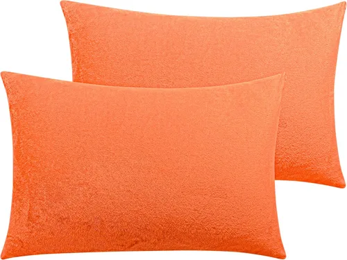 Miniatura 94 de NTBAY - Fundas de almohada de terciopelo con cierre para niños pequeños, 2 unidades, acogedoras, de lujo, de franela y felpa, para viajes, 33 x 46