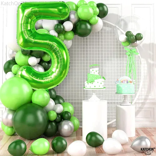 Miniatura 793 de KatchOn, Globo grande azul número 2 de 40 pulgadas Decoraciones de cumpleaños de Baby Shark para niño de 2 años Globo azul número 2 Globo
