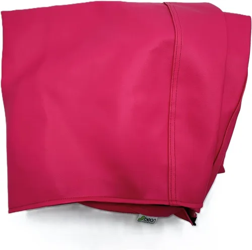 Miniatura 25 de Puf grande de vinilo marino – Puf impermeable para barcos y piscinas – con cuentas de poliestireno y silla rellena de espuma CertiPUR para adultos