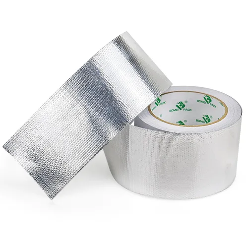 Miniatura 2 de BOMEI PACK Cinta adhesiva de aluminio con protección térmica de papel de aluminio, barrera de calor de 3 pulgadas x 66 pies, material reflectante