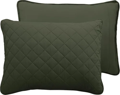Miniatura 4 de Easy-Going - Juego de colcha reversible con 2 fundas de almohada, tamaño matrimonial/queen, colcha suave, resistente al agua y a las manchas