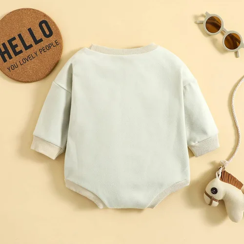 Miniatura 8 de Disfraz de Halloween para bebé, sudadera de calabaza de gran tamaño, mameluco de manga larga para otoño, Halloween, ropa de bebé