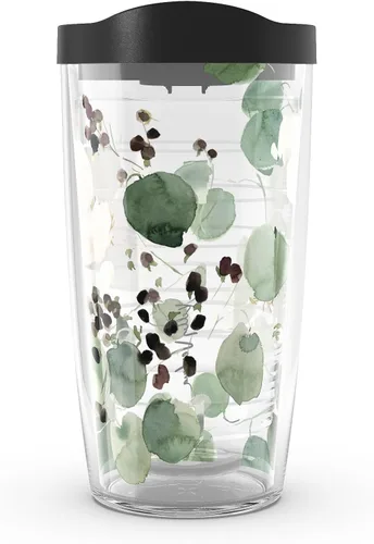 Miniatura 13 de Tervis Kelly Ventura Drift - Vaso aislado de doble pared hecho en Estados Unidos mantiene las bebidas frías y calientes, 16 onzas, clásico
