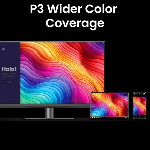 Miniatura 4 de BenQ PD2706QN 27" 2K QHD (2560x1440) Monitores listos para Mac, IPS, 95% P3, 100% sRGB/Rec.709, uniformidad, 90W USB-C, 100Hz, calibrado de fábrica