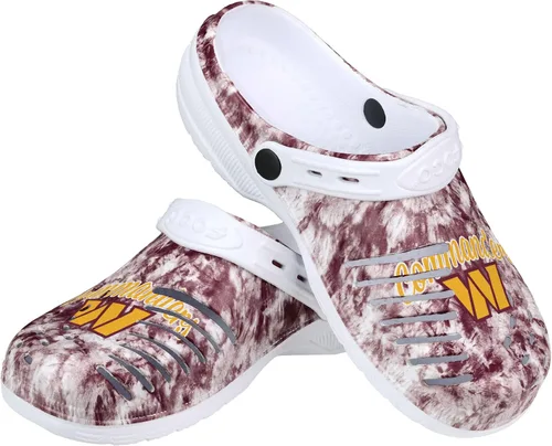 Miniatura 78 de FOCO NFL Womens NFL Team Logo Cloudie Garden Water Sandals Shoes Slipper Clogs with Strap