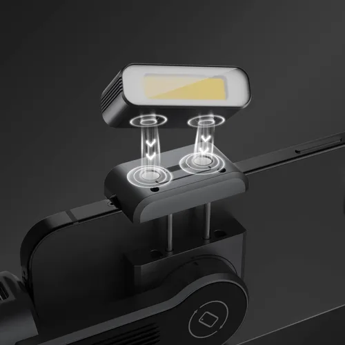Miniatura 5 de Zhiyun Luz de relleno magnética suave de 5 estabilizadores, luz de relleno suave 5S con 4 colores de filtros de luz