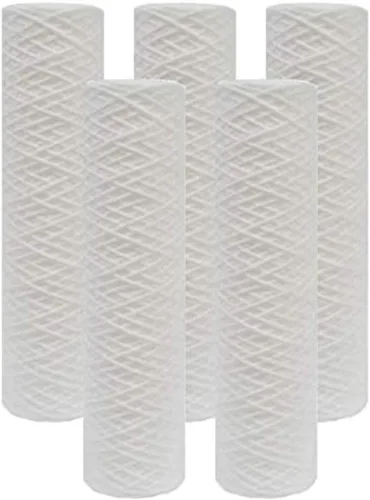 IPW Industries Inc. - Cartucho de filtro de agua para toda la casa - Filtro de sedimentos de 5 micrones para agua de pozo y sistema de filtración de