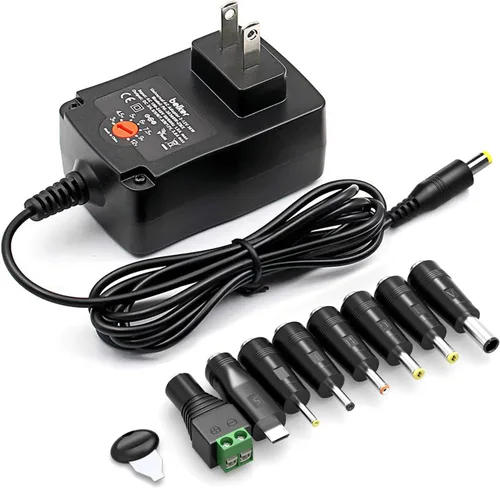 Miniatura 7 de Belker 36W Universal 3V 4.5V 5V 6V 7.5V 9V 12V Adaptador de Alimentación de Corriente Alterna a Corriente Continua para Tira de Luz LED LCD Router
