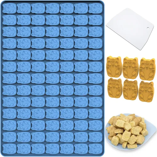 Miniatura 10 de Mini moldes de caramelo de chocolate, molde de silicona de 77 cavidades con forma de coche para dulces caseros, chocolate, gomita/gelatina, moldes