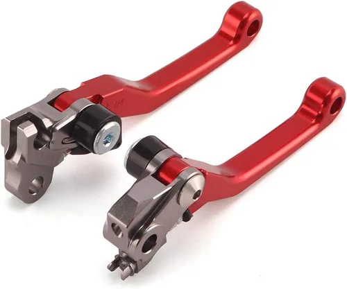 Miniatura 10 de Palancas de freno de embrague plegables para motocicleta CNC Billet Pivot para CRF250R CRF450R 07-19 CRF450RX 17-19 CRF250RX 2019 CRF 250R 450R Negro