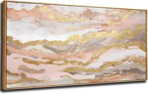 Miniatura 17 de Decoración de pared para dormitorio, 3 paneles, estampado de bosque brumoso con salida del sol, arte de pared para sala de estar, baño, lienzo