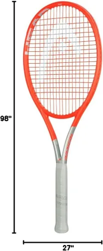 Miniatura 2 de HEAD HEAD Graphene 360+ Radical Pro - Raqueta de tenis de rendimiento de 27 pulgadas para adultos, 4
