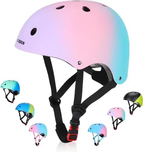 Miniatura 11 de Kids Helmet Toddler Bike Helmets for Ages 2-3-5-8-14 Years Kids Girls Boys Youth, Adjustable Multi-Sport Helmet for Skateboard Cycling Scooter Azul