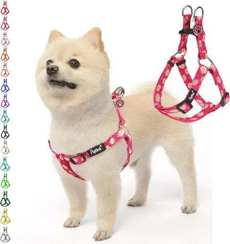 Miniatura 47 de PUPTECK arnés para perro para no jalar, reflejante, ajustable, básico, de nailon, chaleco para cachorro, para caminar al aire libre con etiqueta