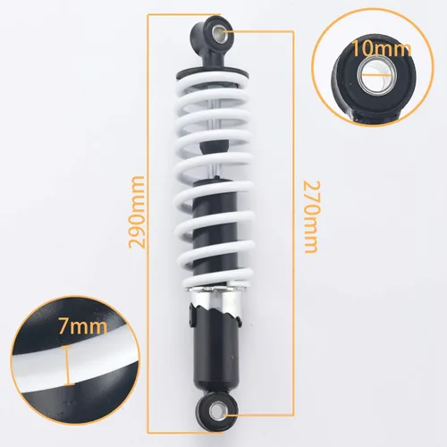 Miniatura 2 de CLEO 10.630 in motocicleta amortiguador de aire suspensión trasera para 90cc - 150cc Dirt Bike ATV Motor Scooter Dio Nmax ATV Quad Dirt Bike