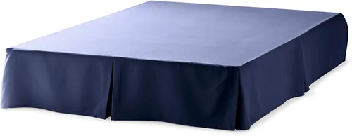 Miniatura 3 de Linenspa Falda de cama de microfibra Azul marino
