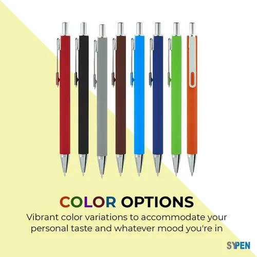 Miniatura 4 de SyPen Personalizado con tu logotipo personalizado o bolígrafo de texto, paquete de 100 bolígrafos de metal para marketing, fiestas y eventos