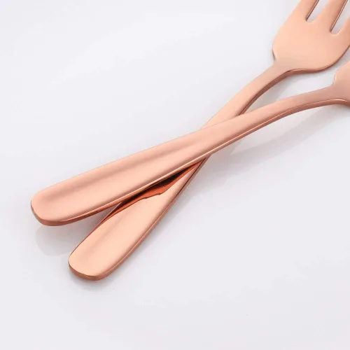Miniatura 30 de Baikai - Juego de 12 tenedores para aperitivos, de acero inoxidable 18/10, con acabado de acero inoxidable, para cóctel, mini ensalada y fruta, 5.5