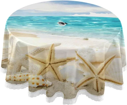 Miniatura 12 de Qilmy Mantel de flamenco para exteriores, 60 pulgadas, impermeable, redondo, con agujero para sombrilla y cremallera, para decoración de barbacoa